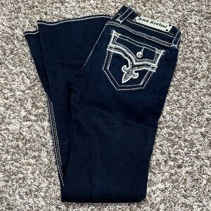 Rock Revival Women's Deep Indigo Boot Cut Jeans